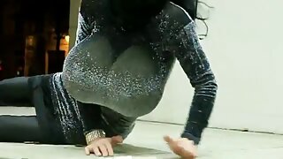 Sub muỗng neo và được đào tạo cho va nguoi xxx để nuốt phạt